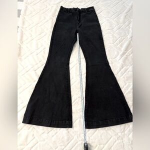 KanCan Black Wide Leg Women's Jeans